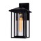 Cwi Lighting Crawford 1 Light Black Outdoor Wall Light 0417W7-1-101 - alternate 2